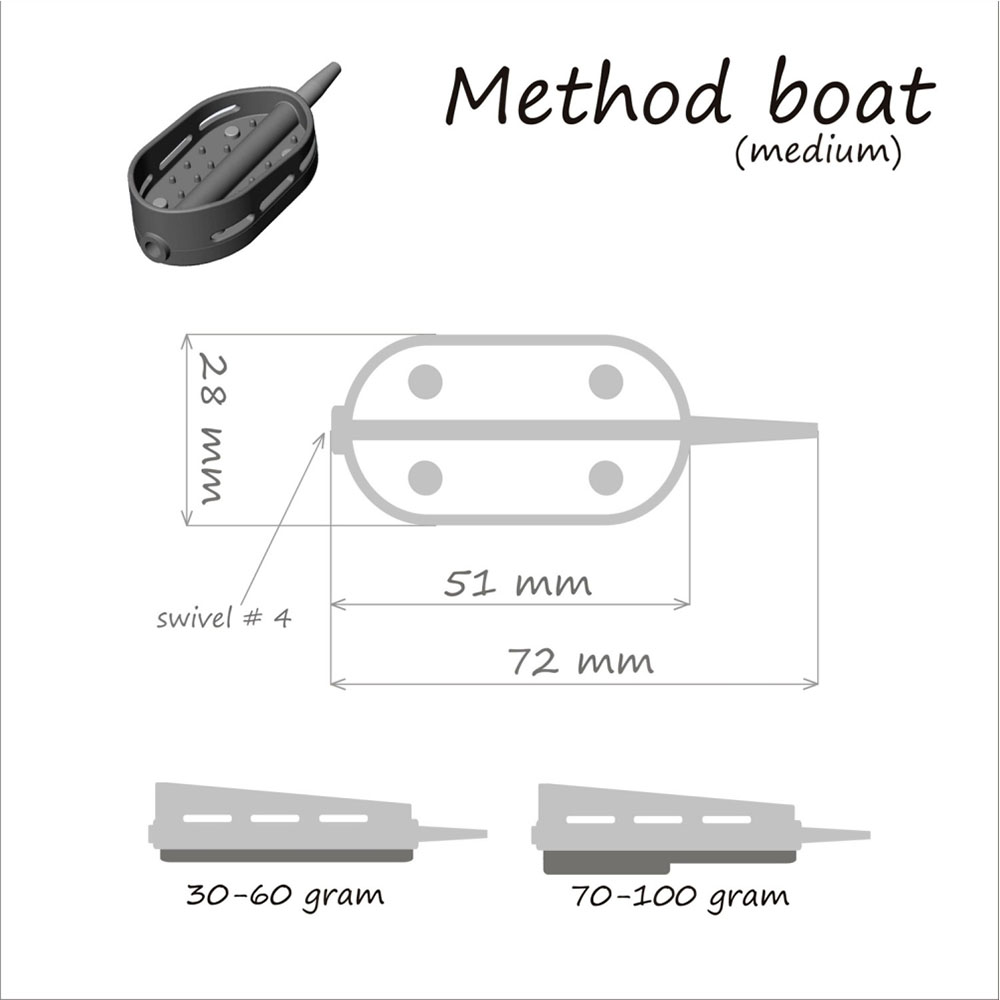 Method šeryklė su suktuku 30gr/40gr/50gr/60gr thumbnail 3