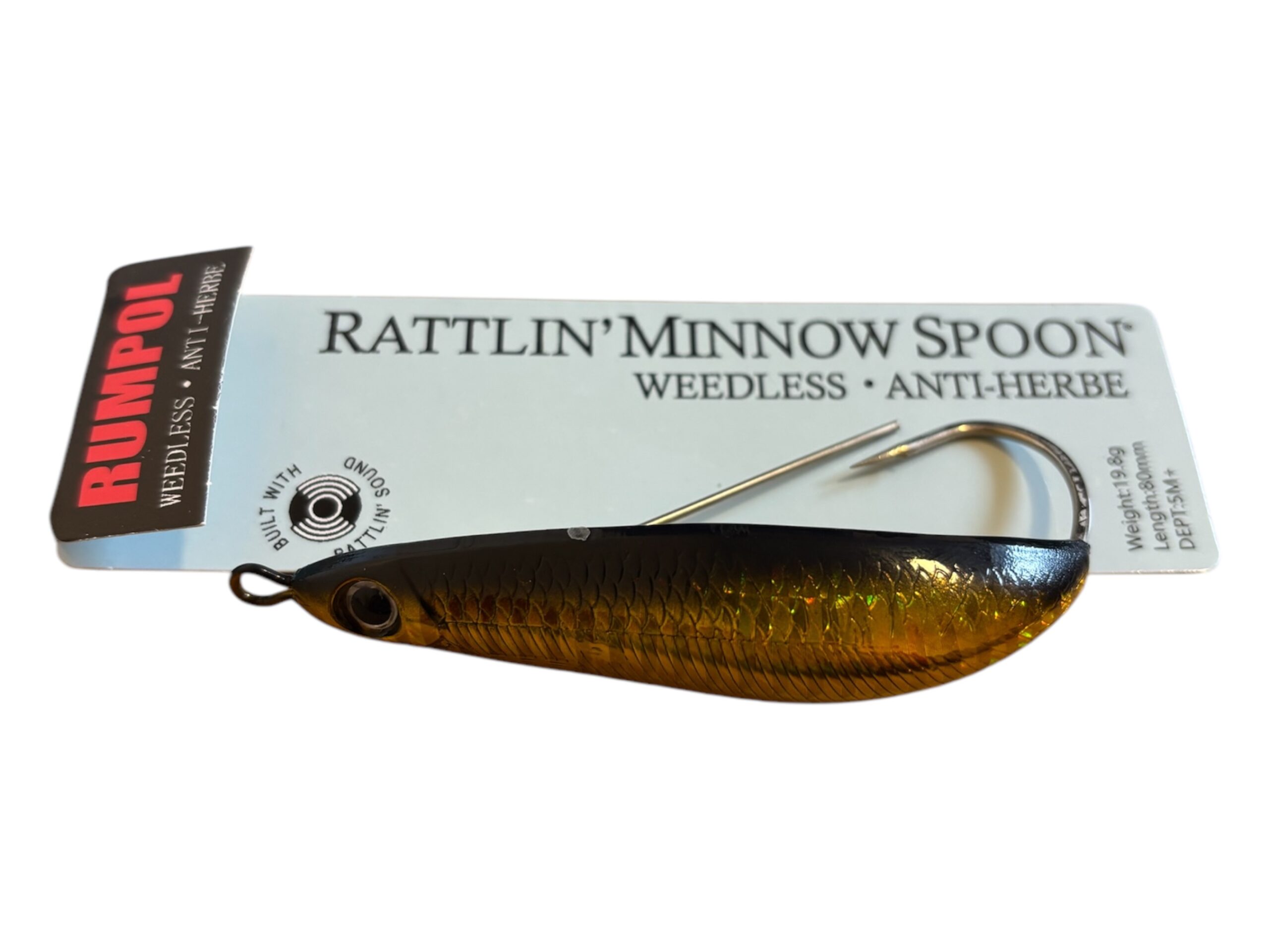 Blizgė Rattlin minnows 80mm  19,8g (Antižoliniai) 130001 thumbnail 3