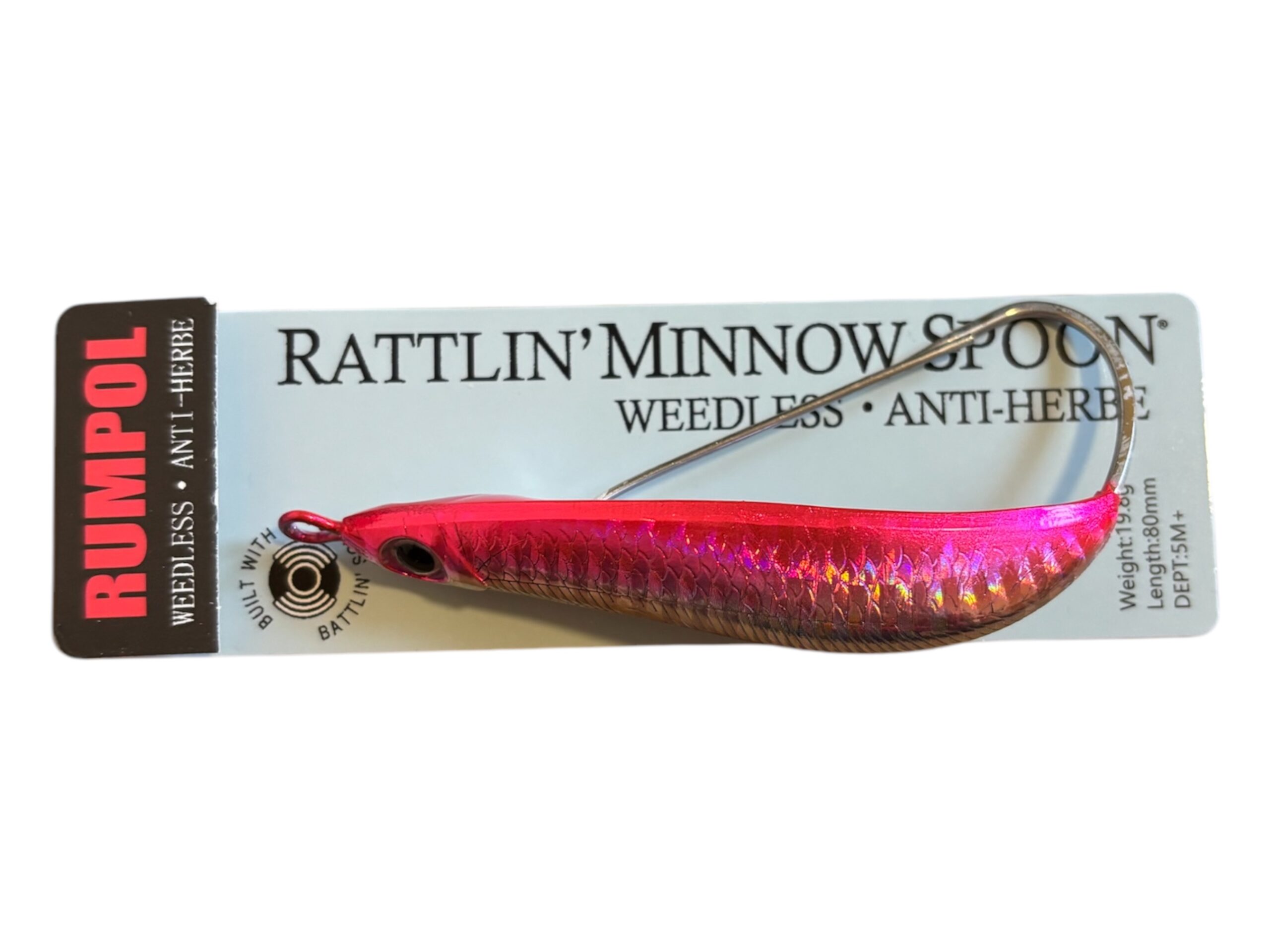 Blizgė Rattlin minnows 80mm  19,8g (Antižoliniai) 130000 thumbnail 2